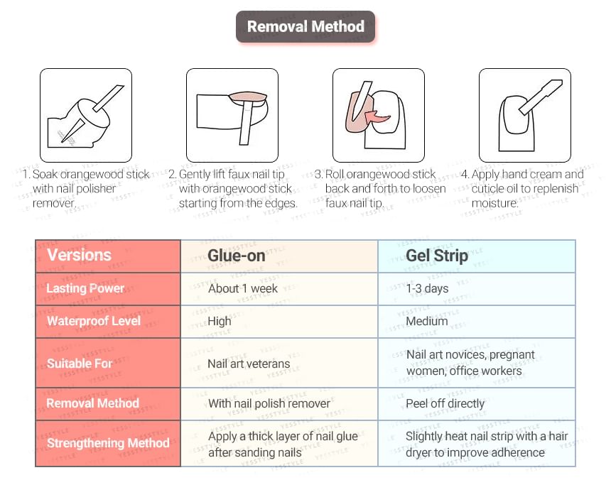 Bow Press-On Nails