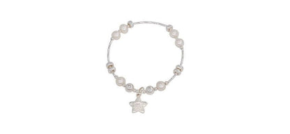 Star Faux Pearl Bracelet