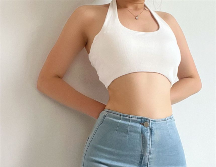 Mid Waist Washed Denim Hot Pants