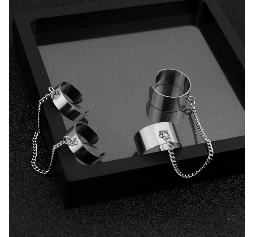 Chain Stainless Steel Open Ring