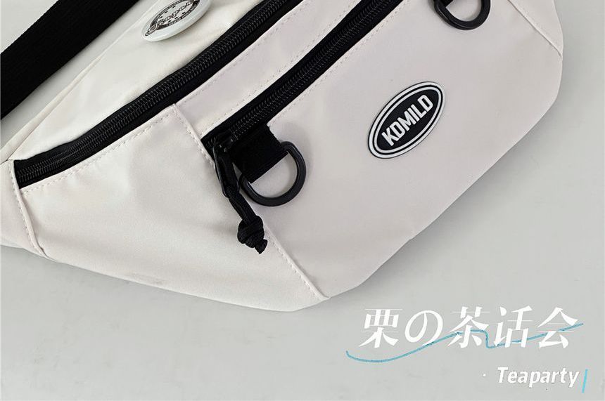 Lettering Logo Sling Bag / Charm / Set