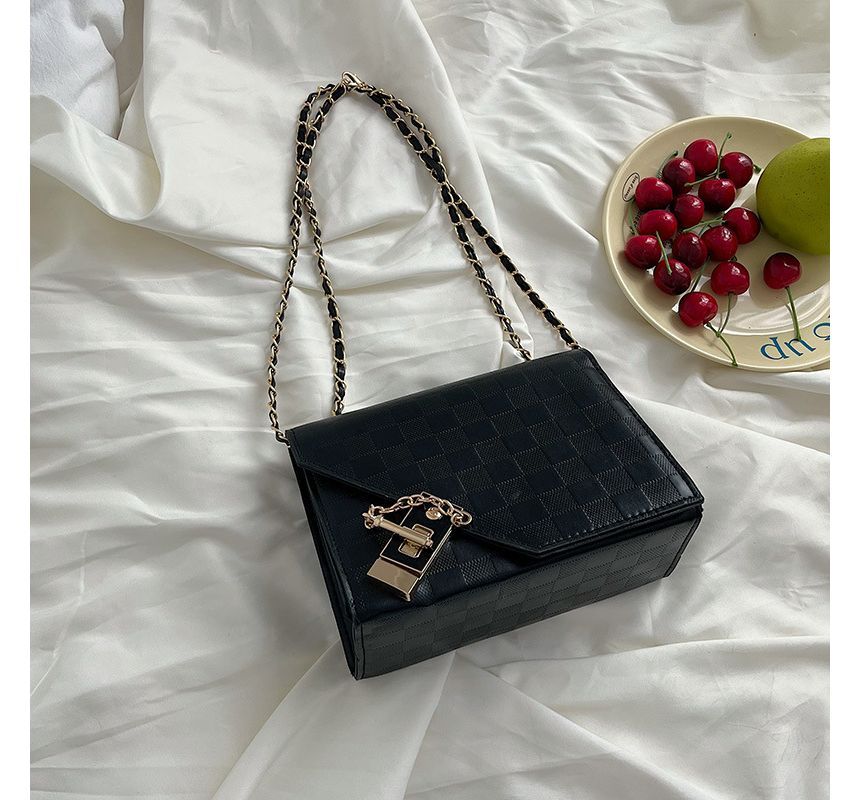 Flap Buckle Shoulder Bag