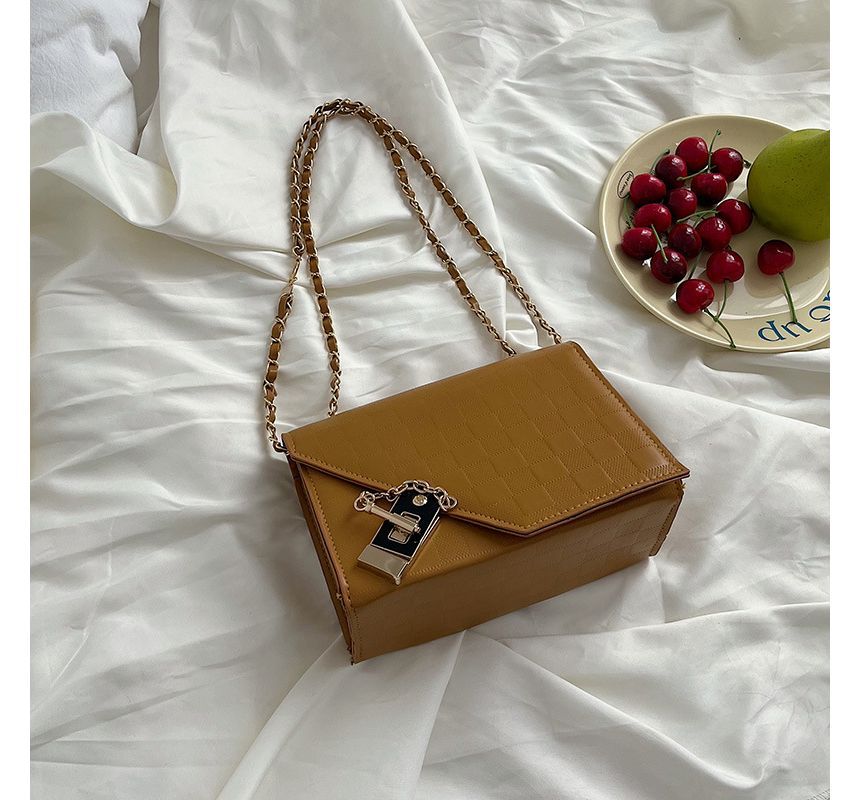 Flap Buckle Shoulder Bag