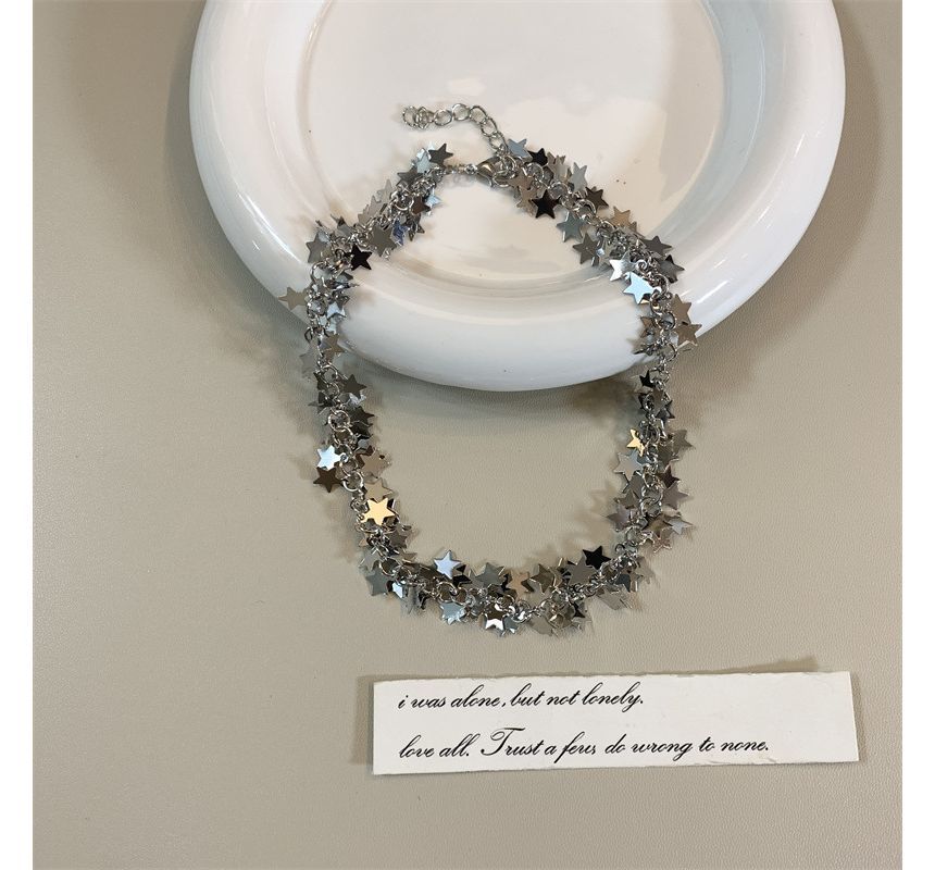 Chain Necklace Star