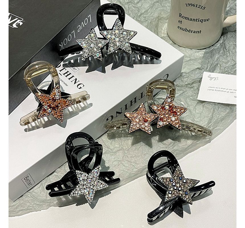 Rhinestone Star Hair Claw