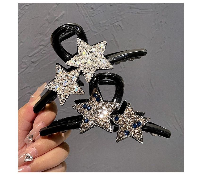 Rhinestone Star Hair Claw