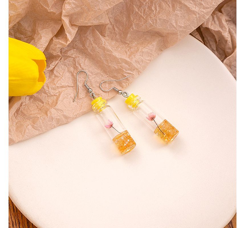 Wish Bottle Drop Earring