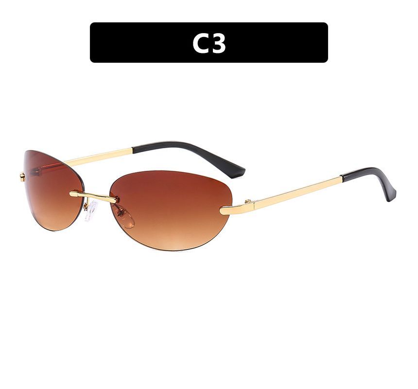 Frameless Sunglasses Metal