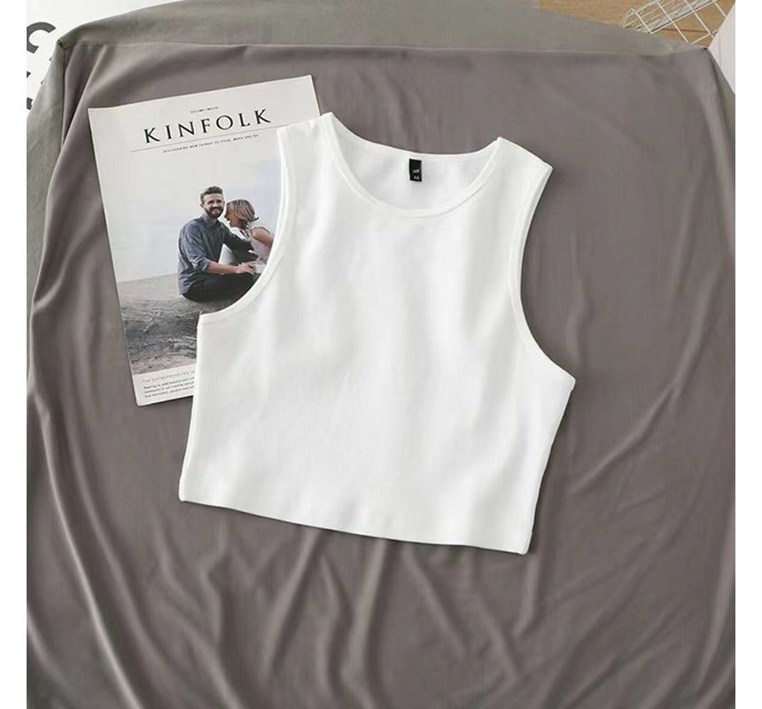 Top Crop Tank Plain
