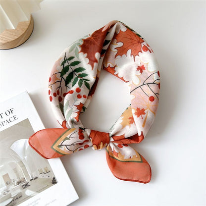 Floral Print Neckerchief