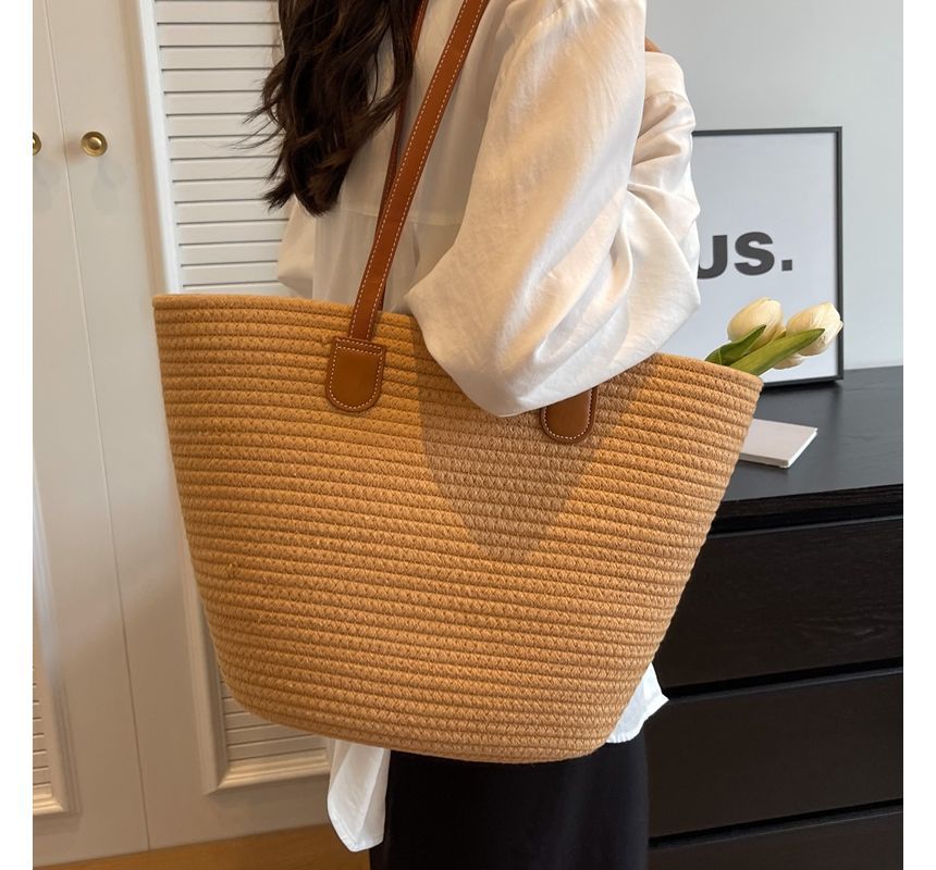 Straw Tote Bag