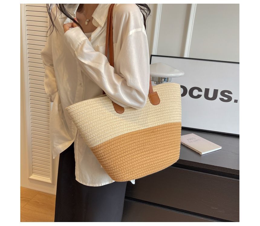 Straw Tote Bag