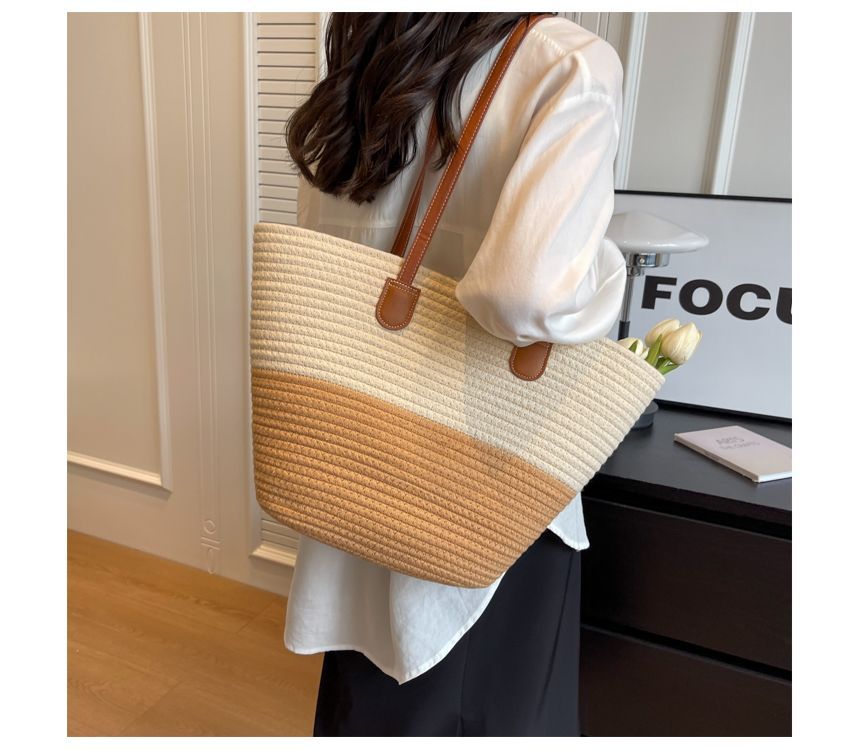 Straw Tote Bag