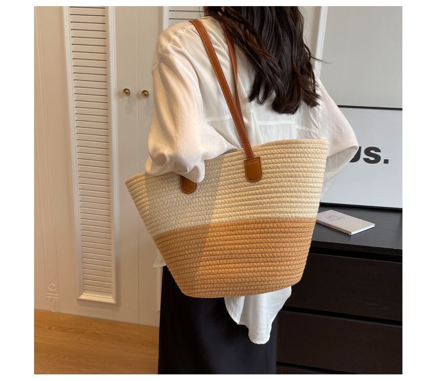 Straw Tote Bag