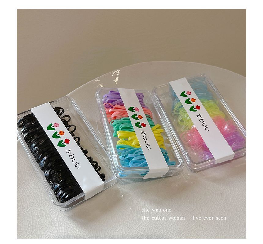 Set of 100: Disposable Hair Tie