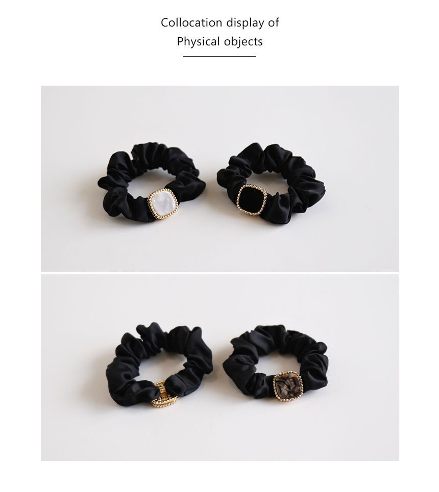 Button Hair Tie