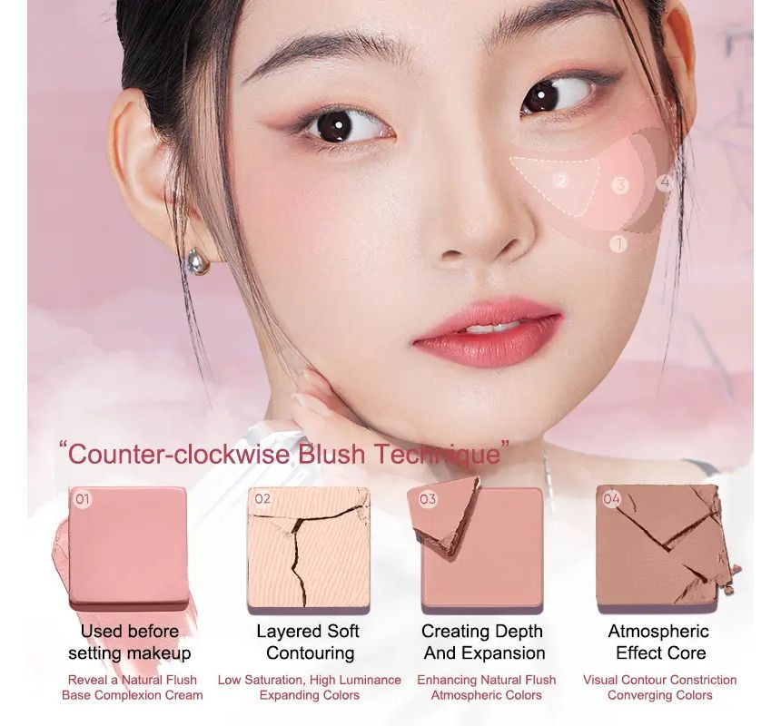 Tanabata Bamboo Series Matte Blusher Palette