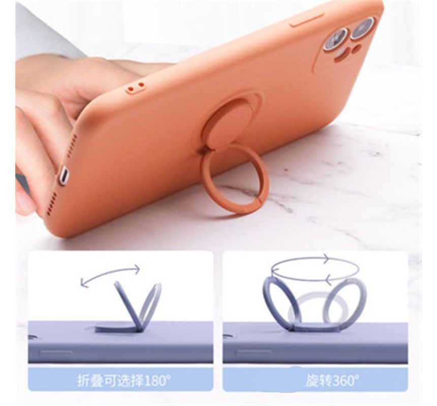 Ring Case Plain Stand Phone