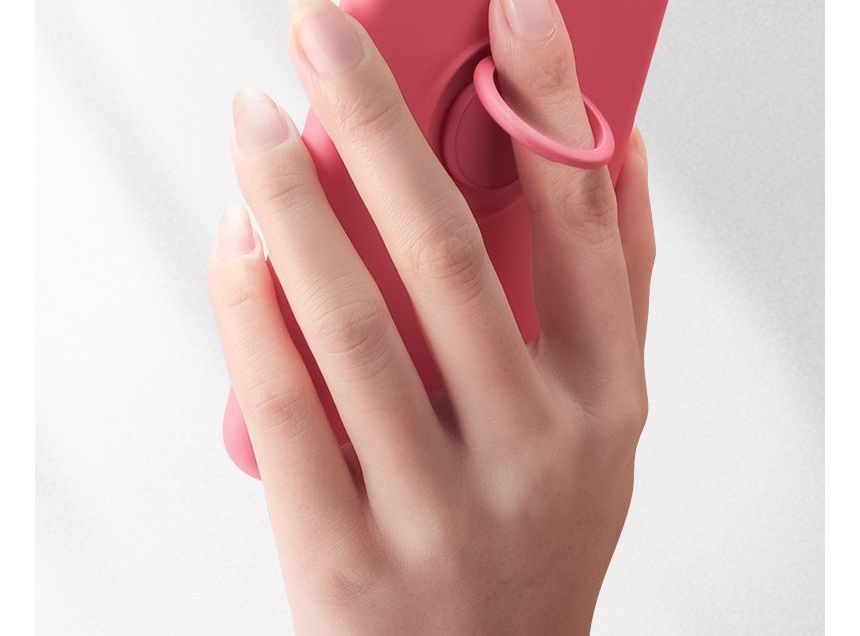 Ring Plain Stand Case Phone
