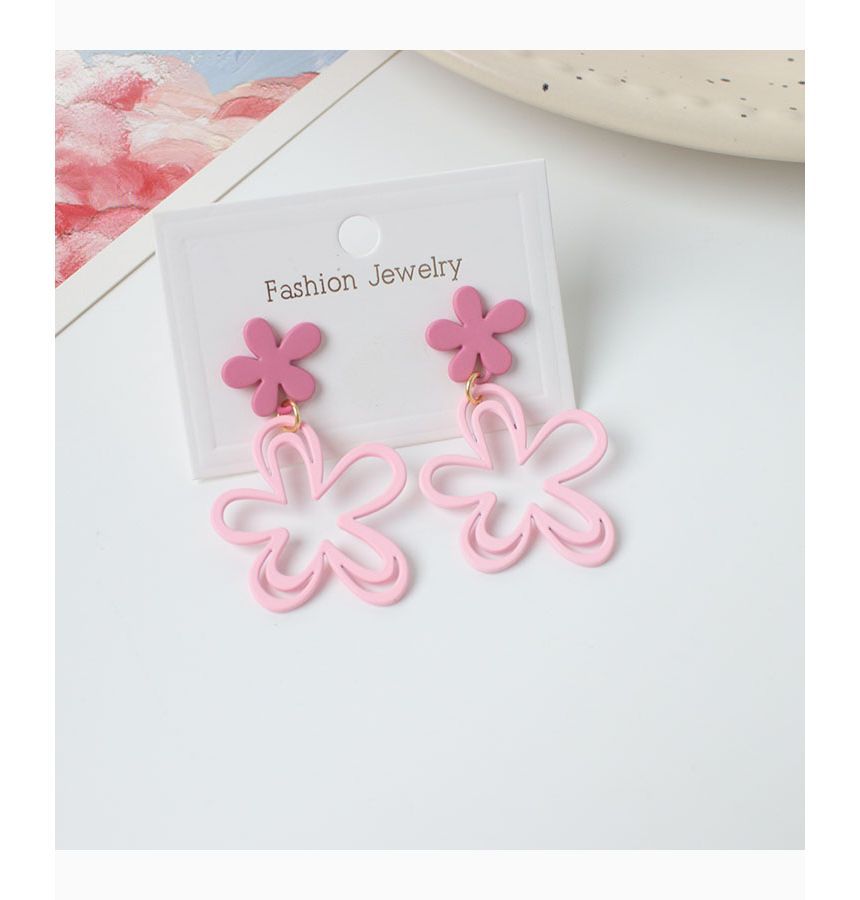 Clip-On Floral / Earring Drop