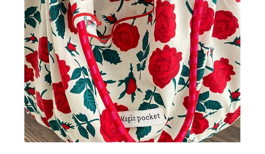 Patterned Print Tote Bag