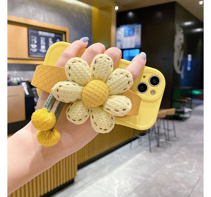 Strap Phone Floral Case