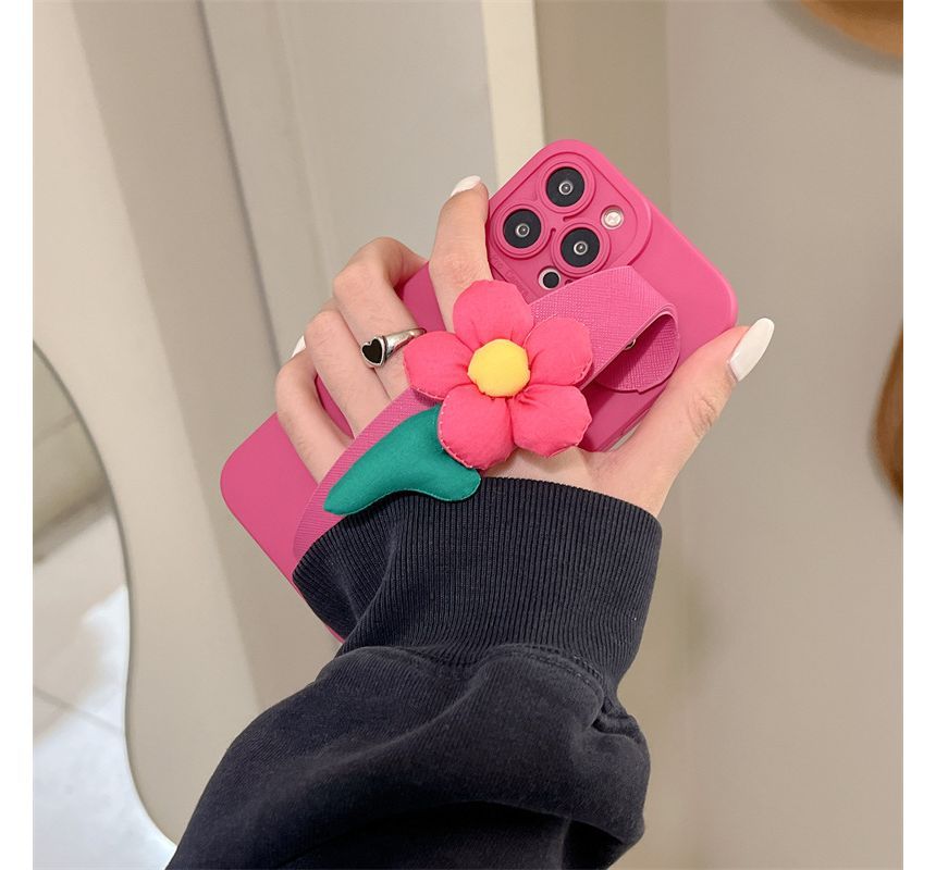 Floral Strap Phone Case