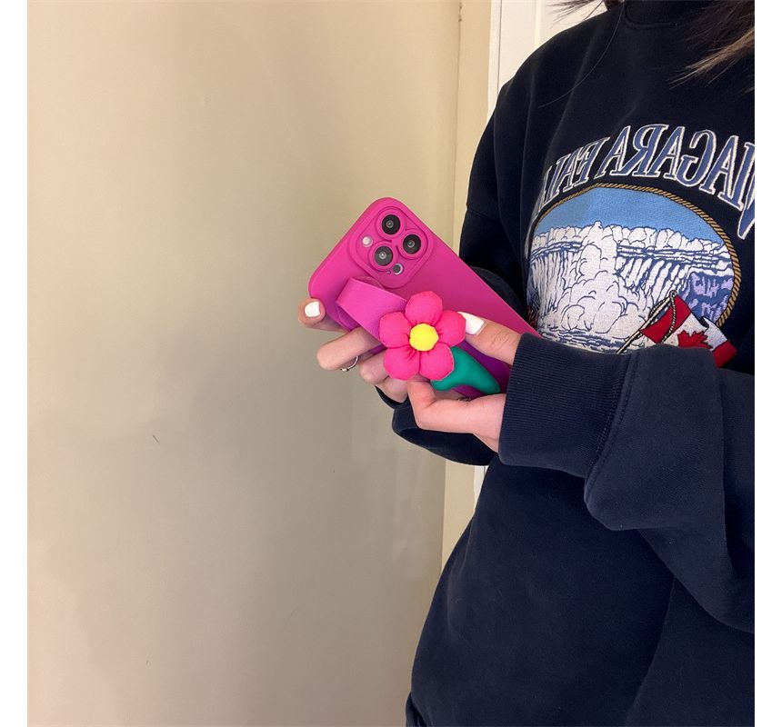 Floral Strap Phone Case