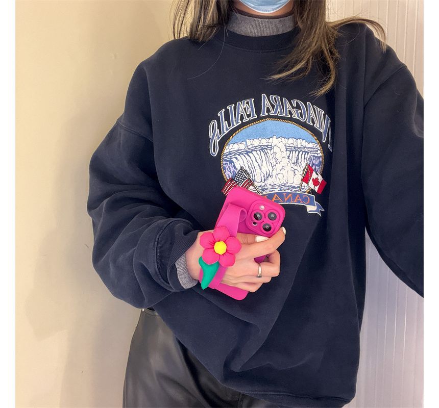 Floral Strap Phone Case