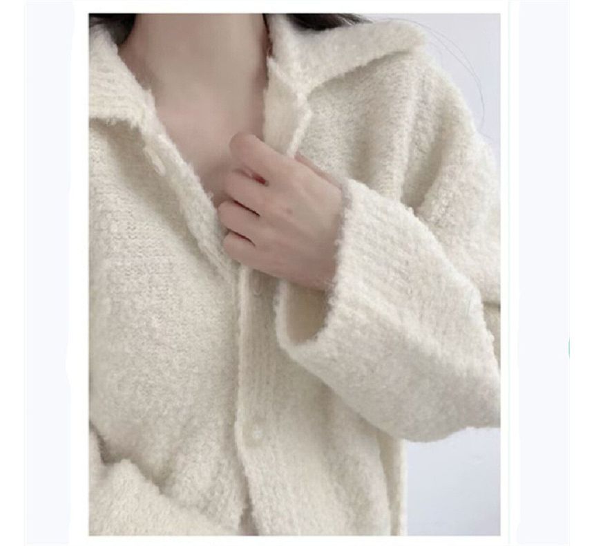 Cardigan Collar Plain