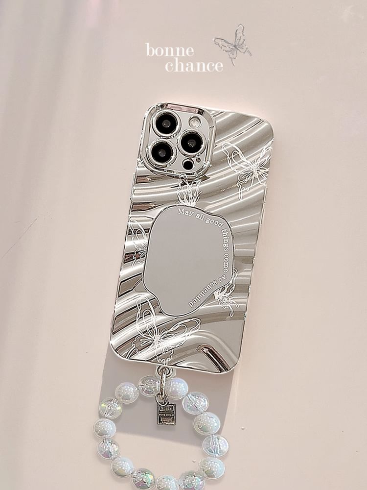 Phone Mirrored Butterfly Case
