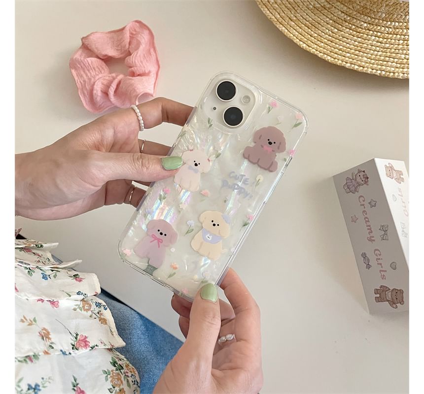 Dog Phone Case - iPhone 15 Pro Max / 15 Pro / 15 / 14 Pro Max / 14 Pro / 14 / 13 Pro Max / 13 Pro / 13 / 12 Pro Max / 12 Pro / 12 / 11