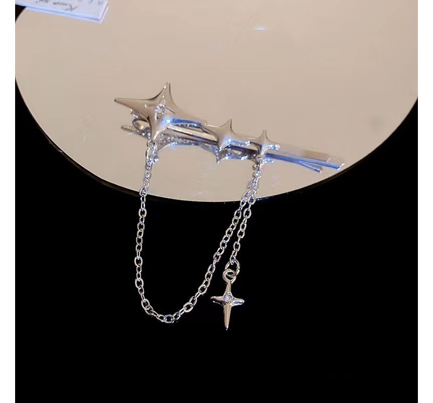 Hair Chain / Star Pin Clip Alloy