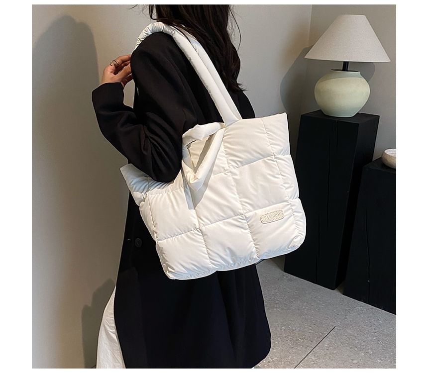 Plain Padded Tote Bag