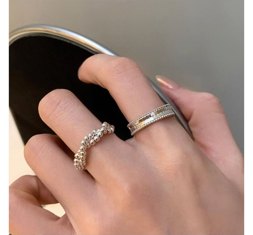 Helical Bead Elastic Alloy Ring / Alloy Open Ring