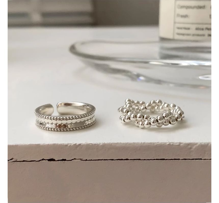 Helical Bead Elastic Alloy Ring / Alloy Open Ring