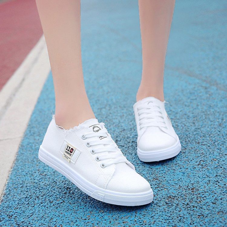 Fray Canvas Sneakers