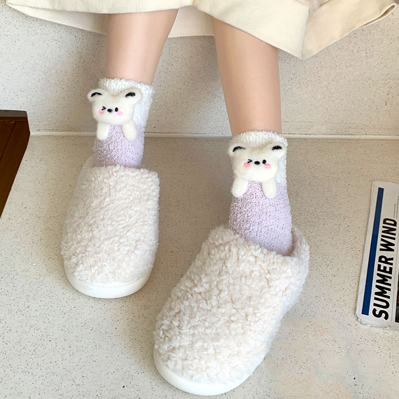 Animal Fluffy Socks