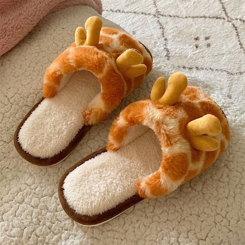 Giraffe Home Slippers