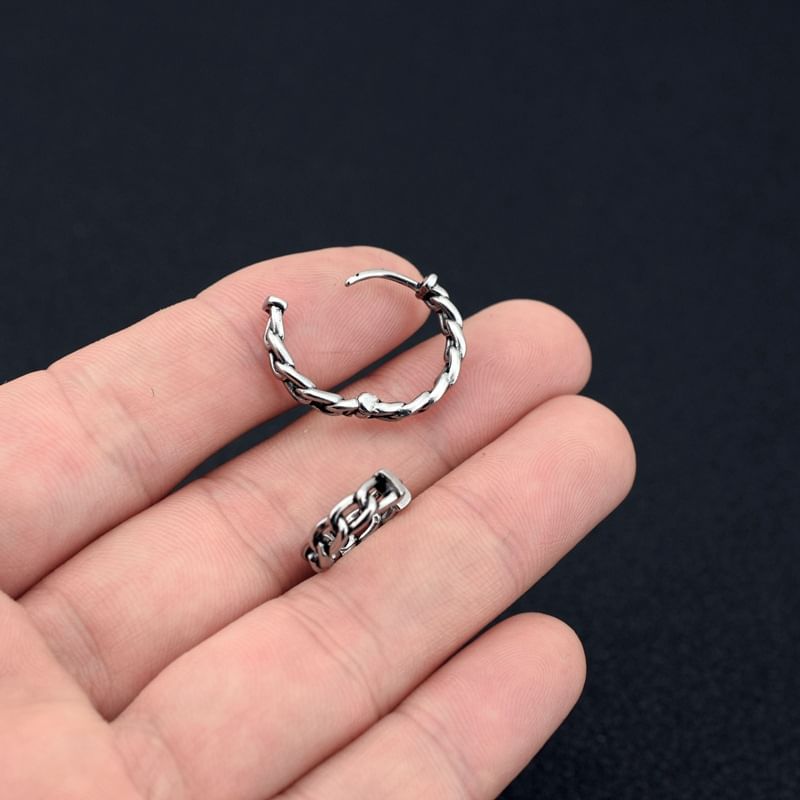 Chain Hoop Earring