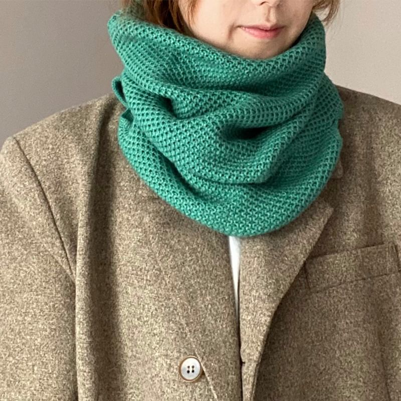 Multi-Way Knit Plain / Beanie Scarf