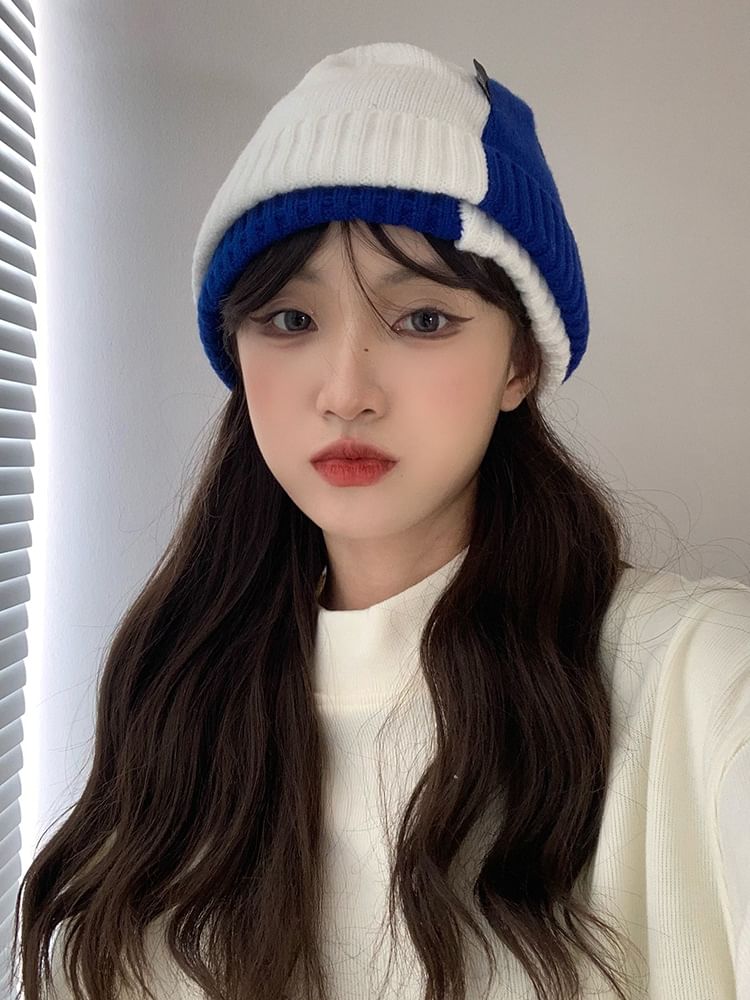 Beanie Knit Tone Two