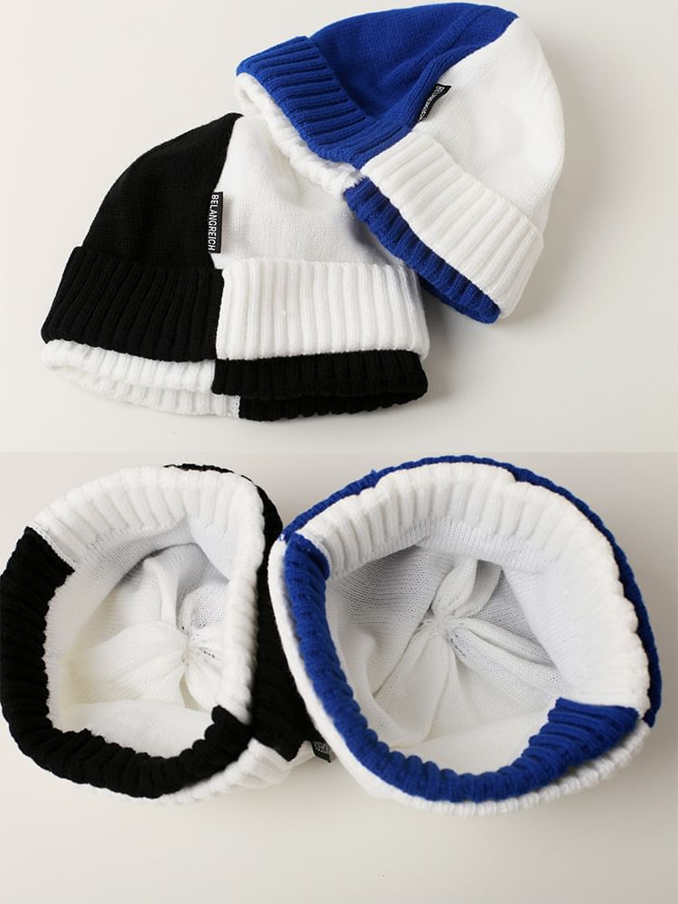 Beanie Knit Tone Two