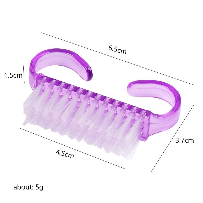 Plastic Nail Art Clip / Press On Nail Clipper / Nail Art Brush