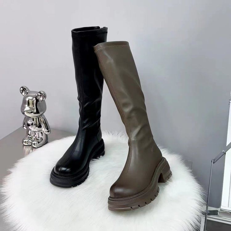 Boots Platform High Knee
