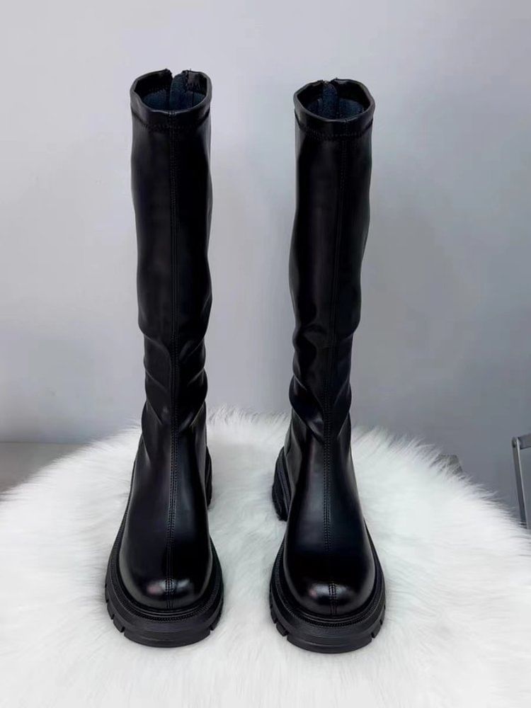 Boots Platform High Knee