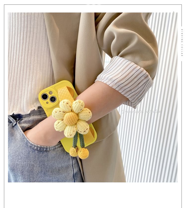 Phone Strap Case Floral