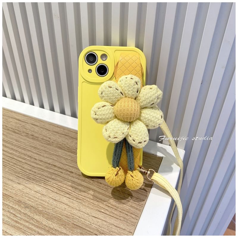 Phone Strap Case Floral