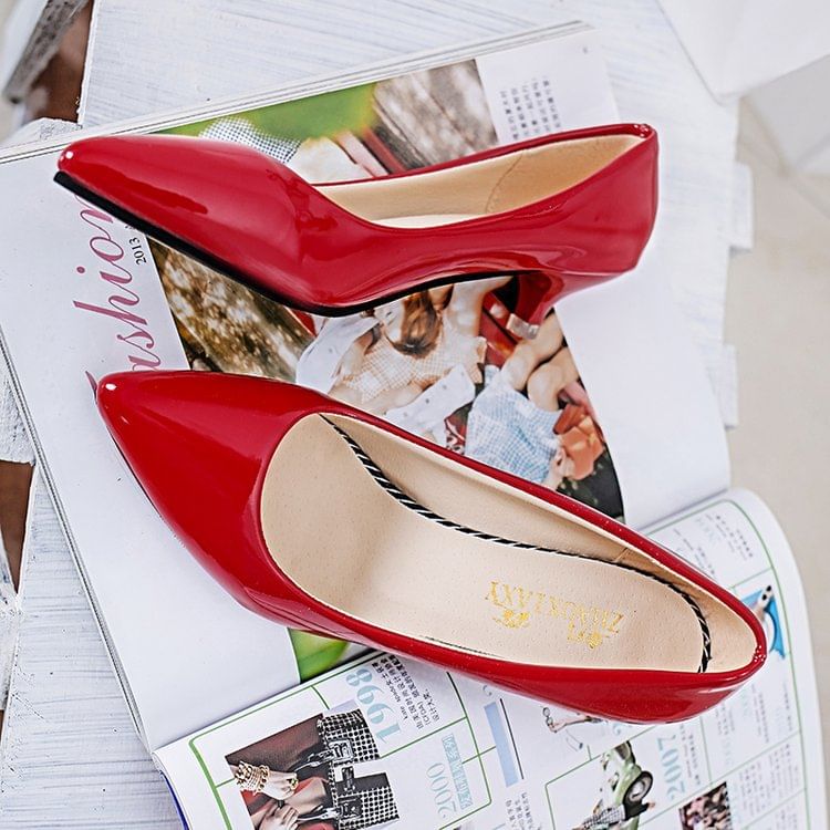 Heel Pumps Pointed Kitten