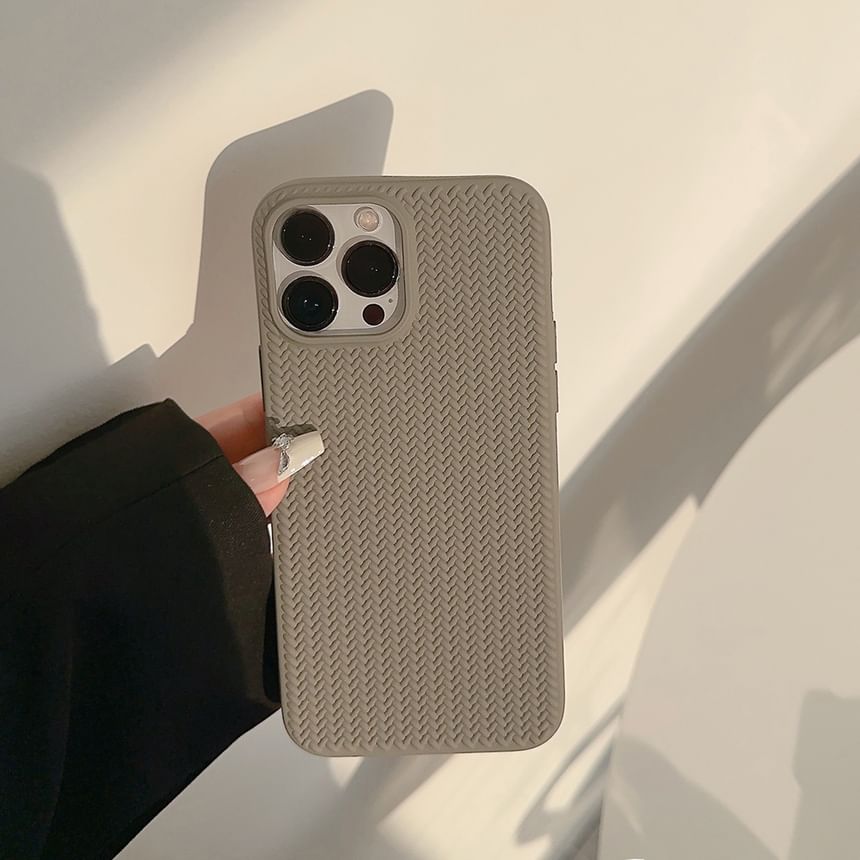 Faux Phone Woven Case